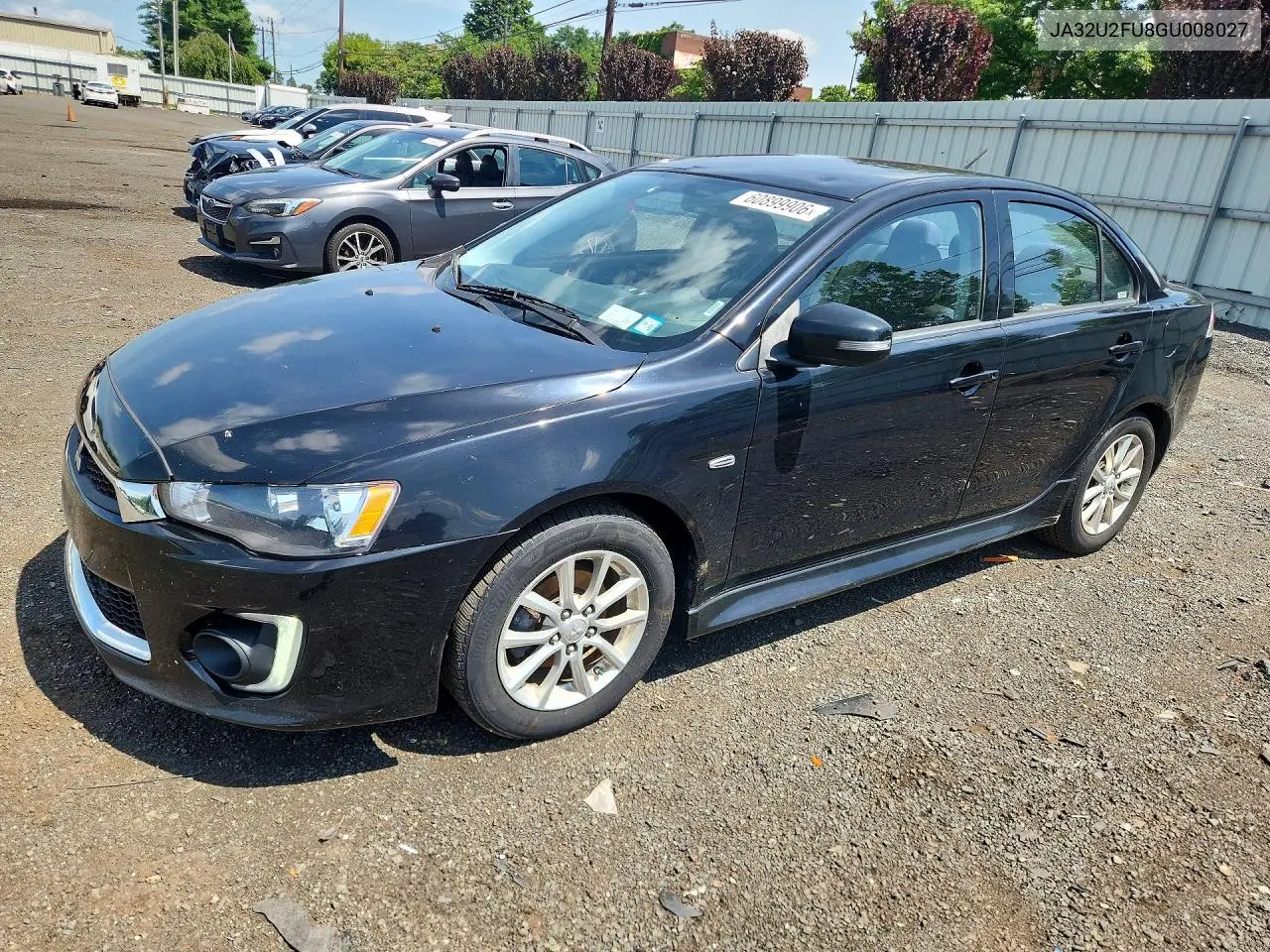 2016 Mitsubishi Lancer Es VIN: JA32U2FU8GU008027 Lot: 60899906