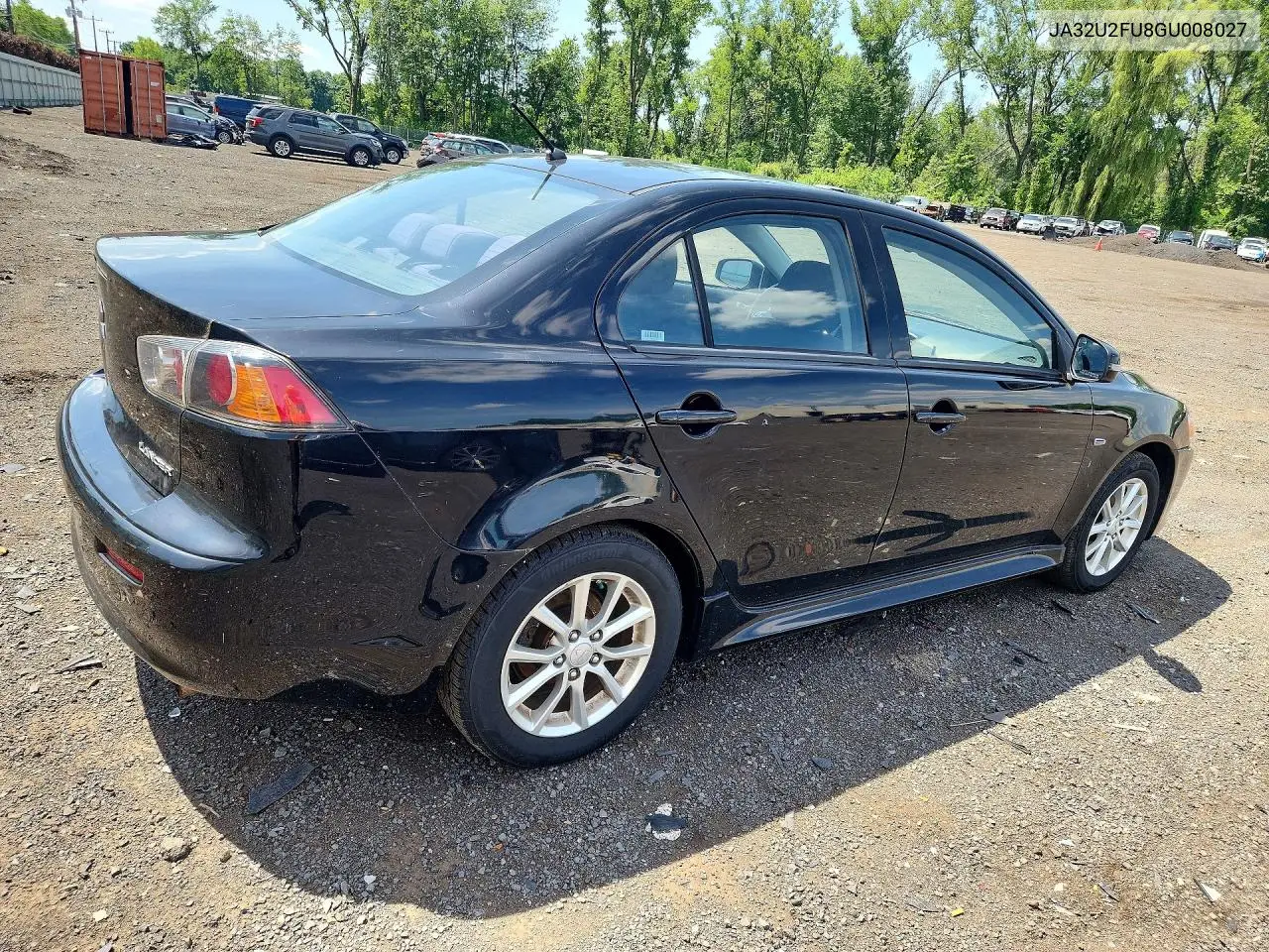 2016 Mitsubishi Lancer Es VIN: JA32U2FU8GU008027 Lot: 60899906
