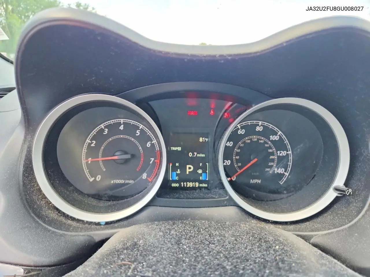 2016 Mitsubishi Lancer Es VIN: JA32U2FU8GU008027 Lot: 60899906