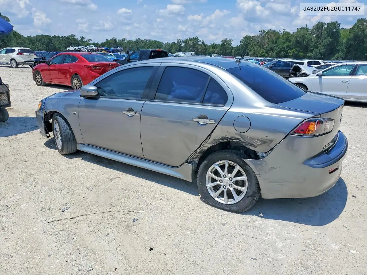 2016 Mitsubishi Lancer Es VIN: JA32U2FU2GU011747 Lot: 61422476