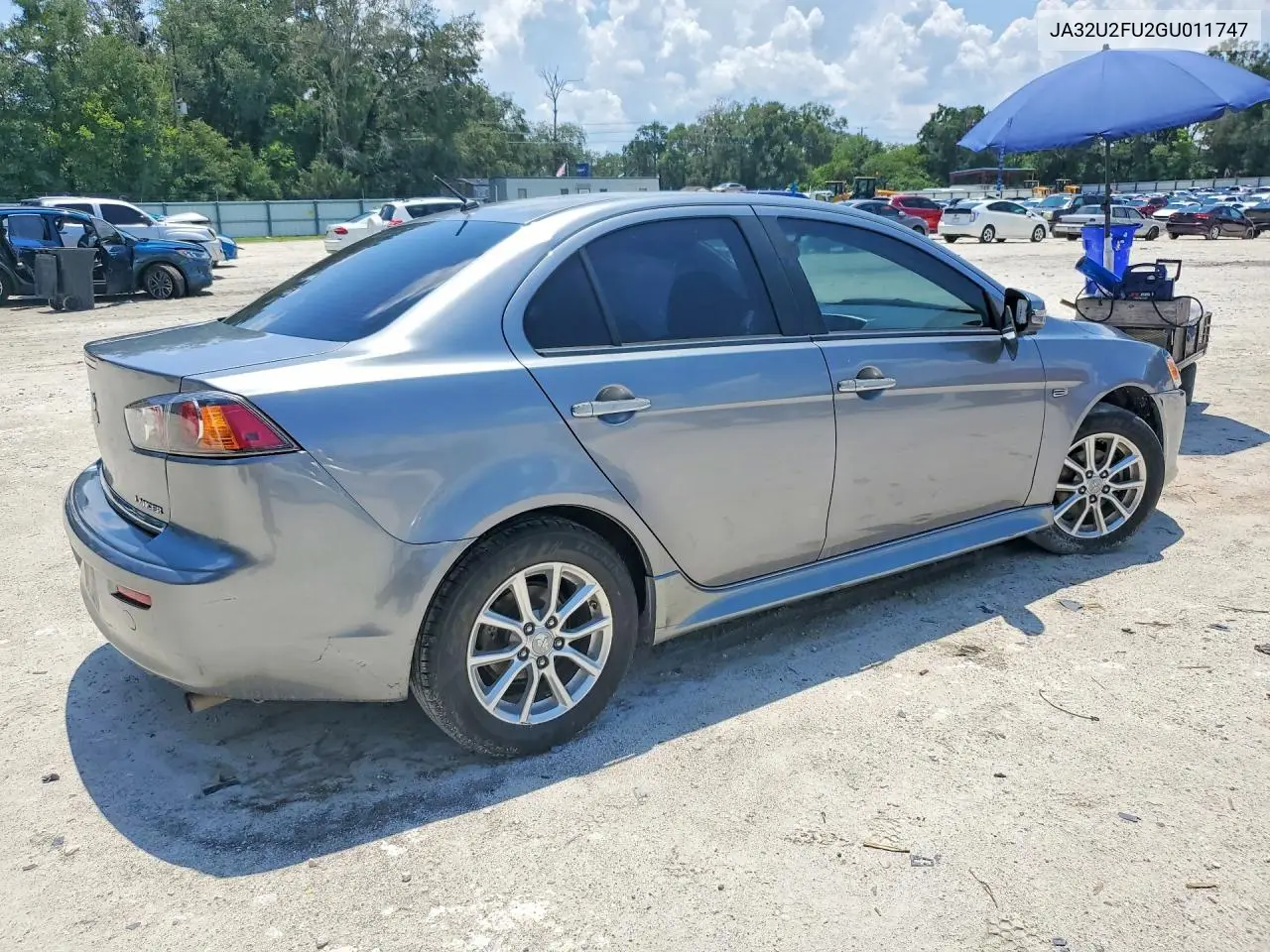 2016 Mitsubishi Lancer Es VIN: JA32U2FU2GU011747 Lot: 61422476
