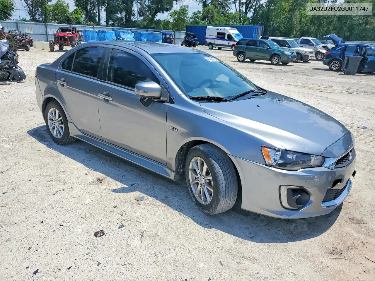 2016 Mitsubishi Lancer Es VIN: JA32U2FU2GU011747 Lot: 61422476