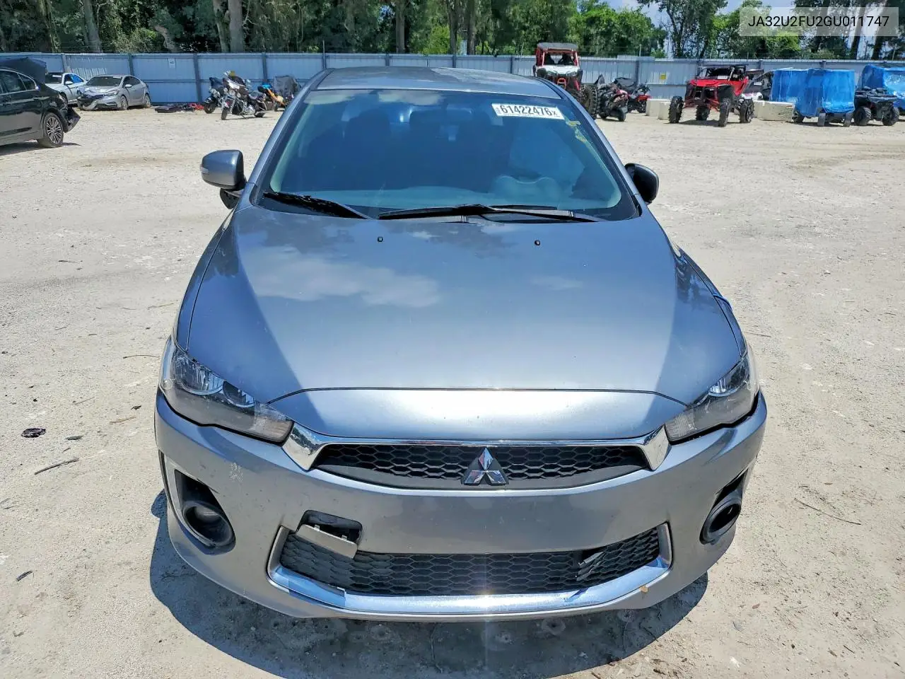 2016 Mitsubishi Lancer Es VIN: JA32U2FU2GU011747 Lot: 61422476