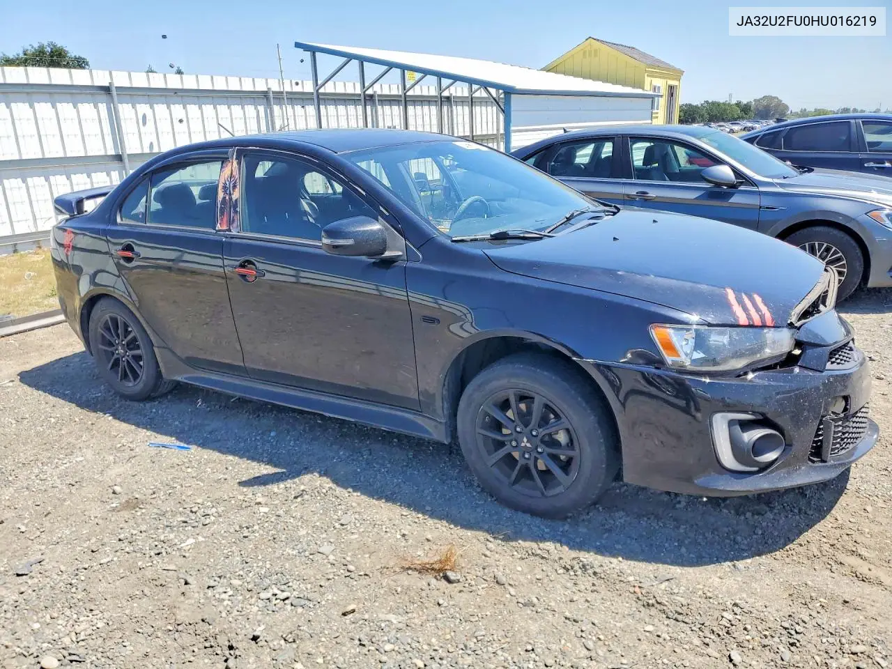 2017 Mitsubishi Lancer Es VIN: JA32U2FU0HU016219 Lot: 52680536