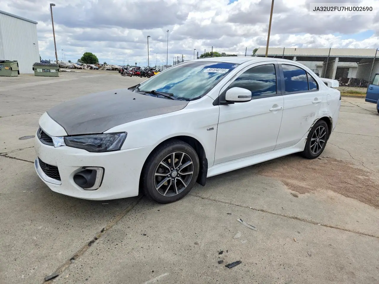 2017 Mitsubishi Lancer Es VIN: JA32U2FU7HU002690 Lot: 55104016