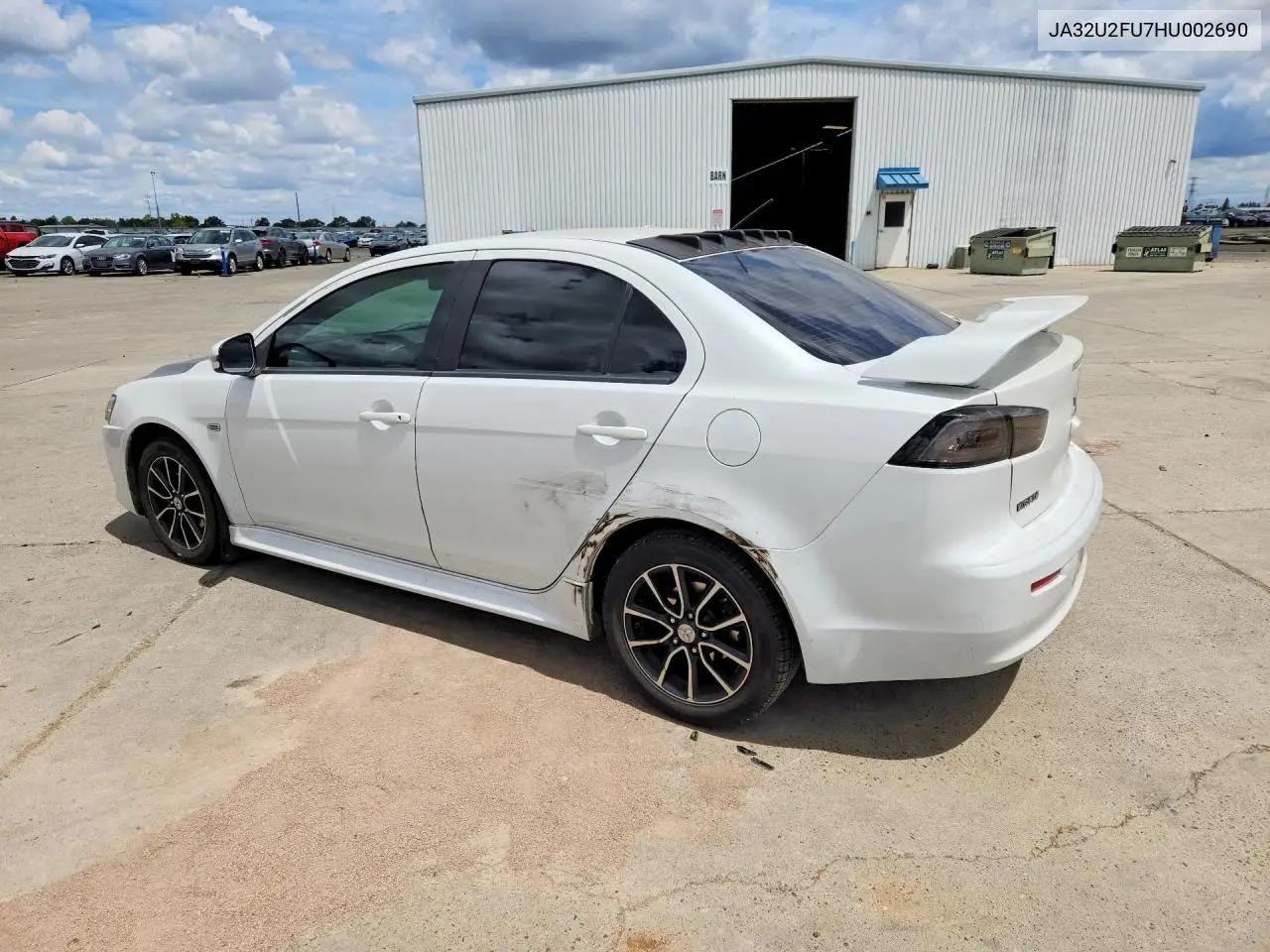 2017 Mitsubishi Lancer Es VIN: JA32U2FU7HU002690 Lot: 55104016