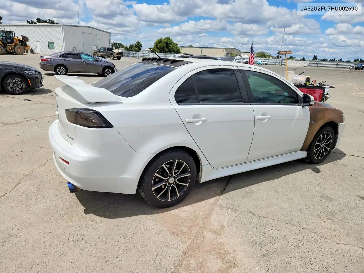 2017 Mitsubishi Lancer Es VIN: JA32U2FU7HU002690 Lot: 55104016