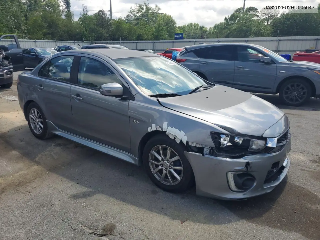 2017 Mitsubishi Lancer Es VIN: JA32U2FU2HU006047 Lot: 55383736