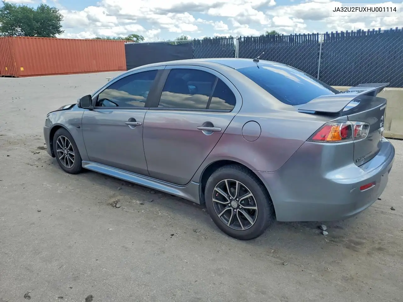 2017 Mitsubishi Lancer Es VIN: JA32U2FUXHU001114 Lot: 56249576