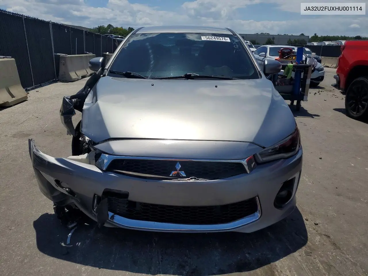 2017 Mitsubishi Lancer Es VIN: JA32U2FUXHU001114 Lot: 56249576