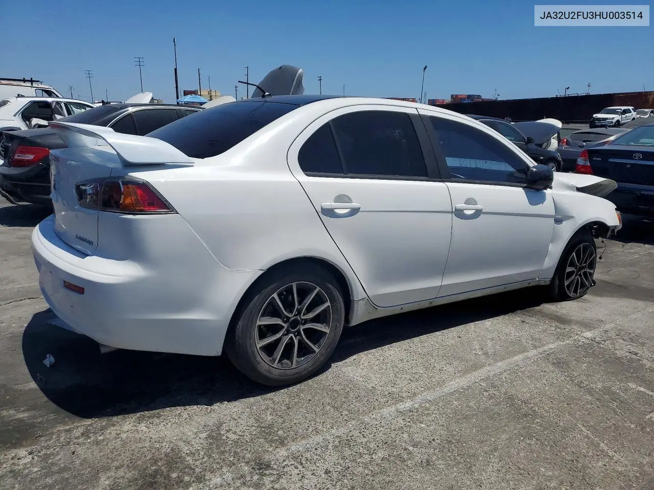 JA32U2FU3HU003514 2017 Mitsubishi Lancer Es