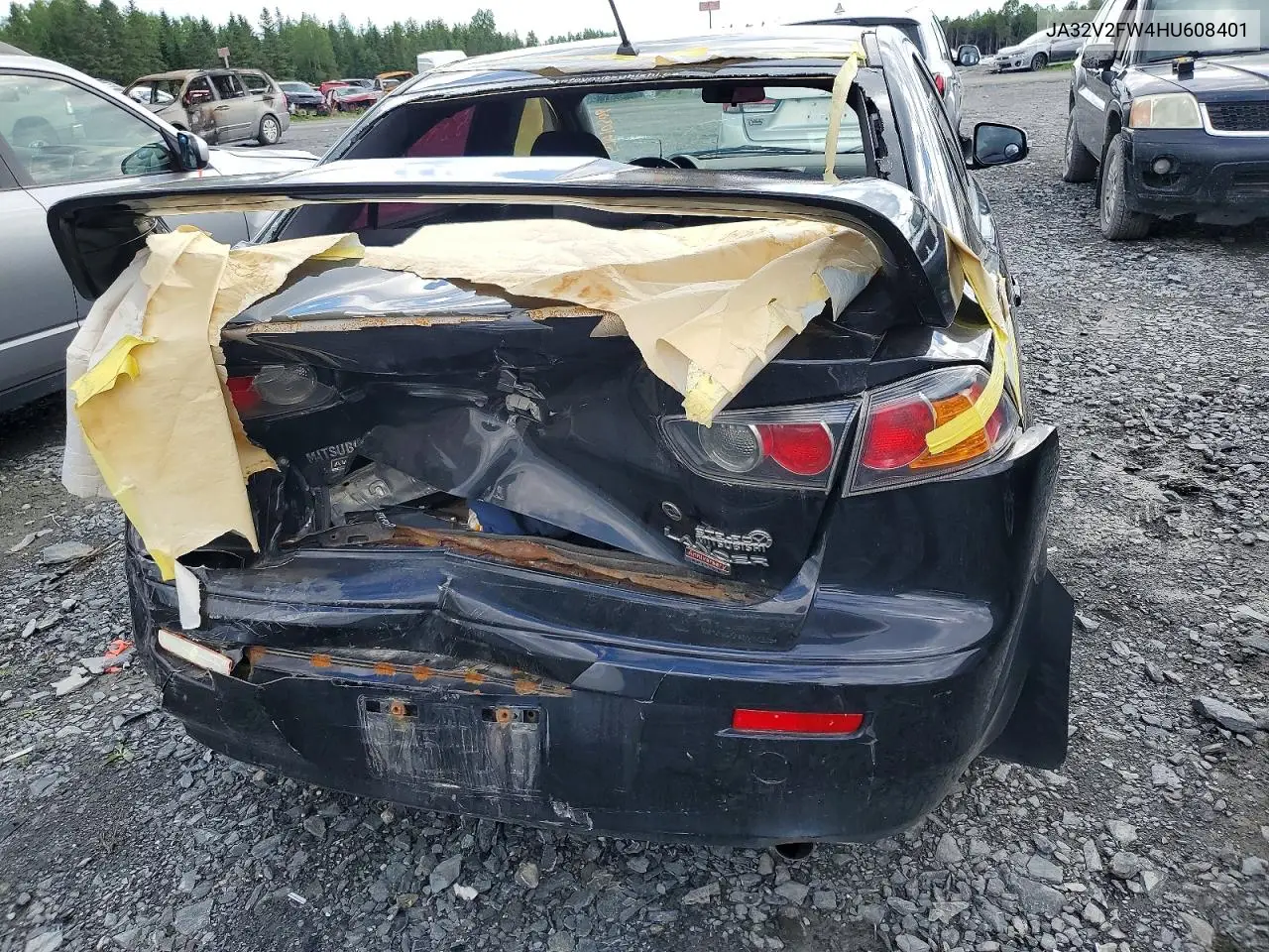2017 Mitsubishi Lancer Es VIN: JA32V2FW4HU608401 Lot: 57010306