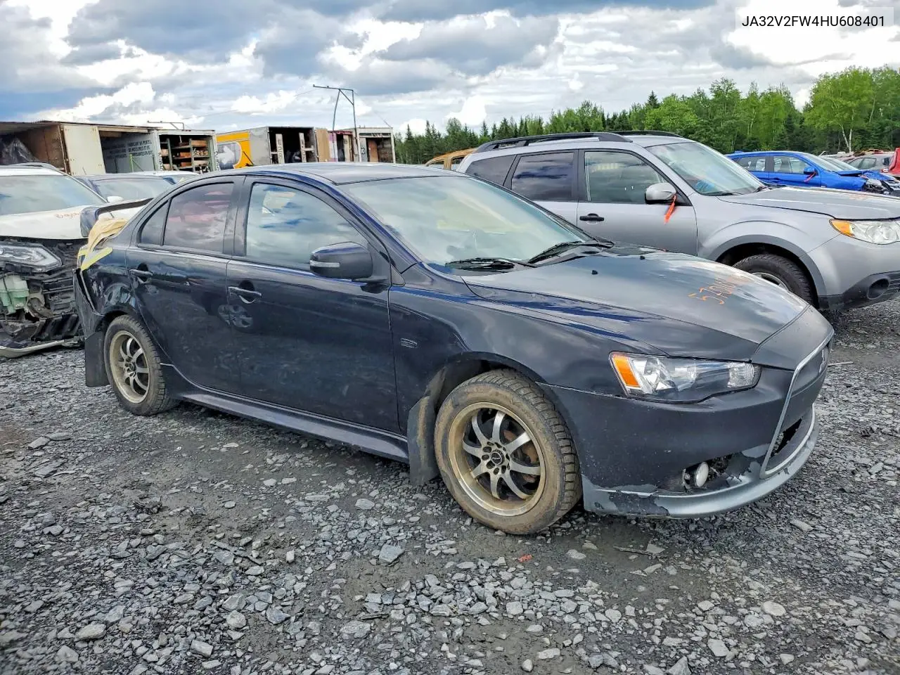 2017 Mitsubishi Lancer Es VIN: JA32V2FW4HU608401 Lot: 57010306