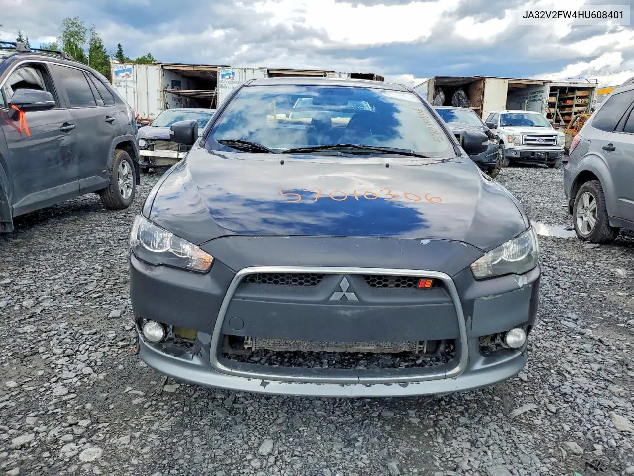 2017 Mitsubishi Lancer Es VIN: JA32V2FW4HU608401 Lot: 57010306