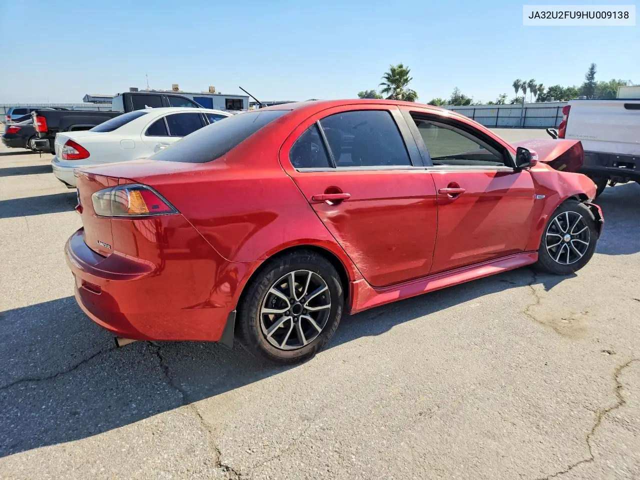 2017 Mitsubishi Lancer Es VIN: JA32U2FU9HU009138 Lot: 57091536