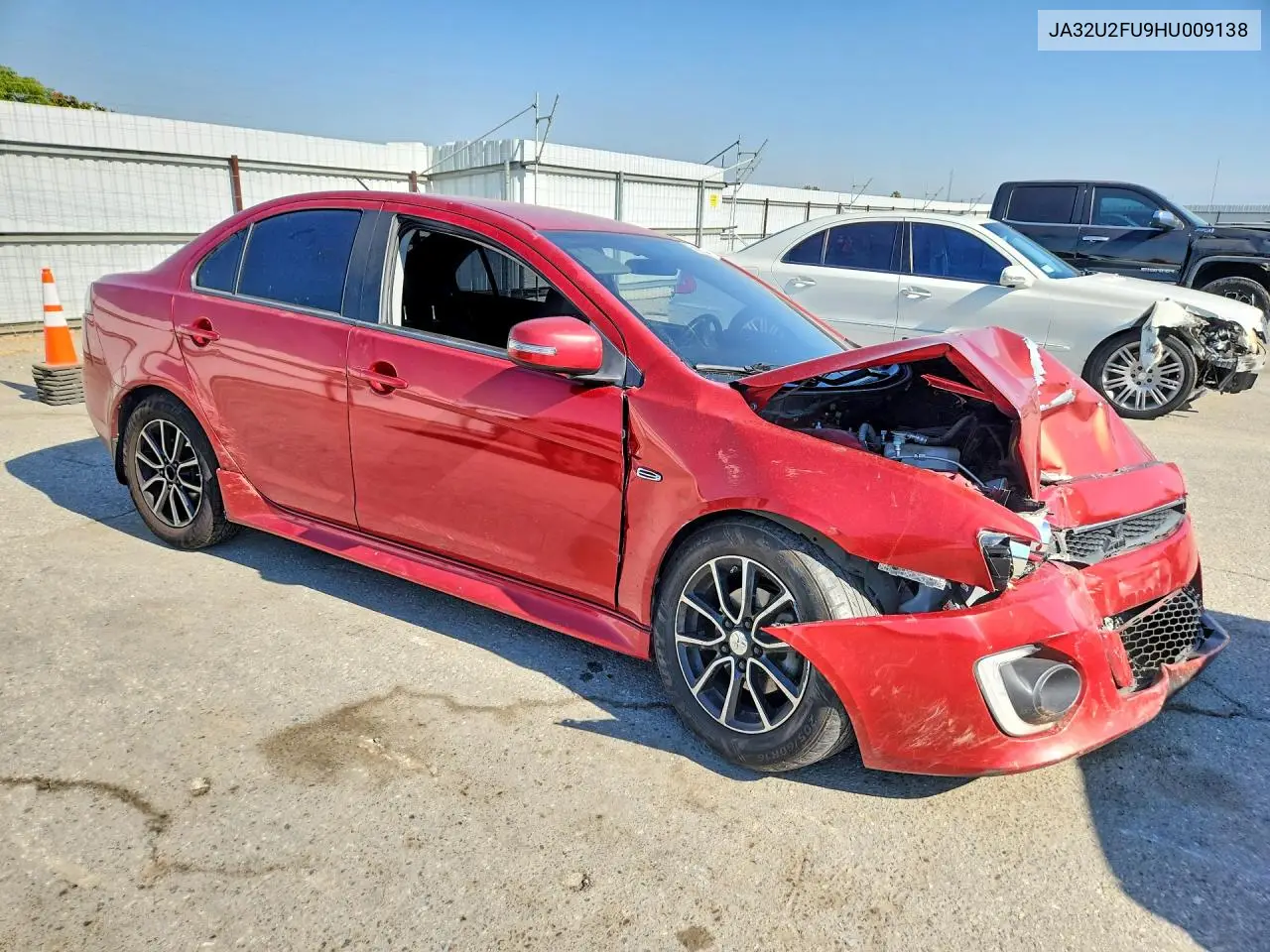 2017 Mitsubishi Lancer Es VIN: JA32U2FU9HU009138 Lot: 57091536