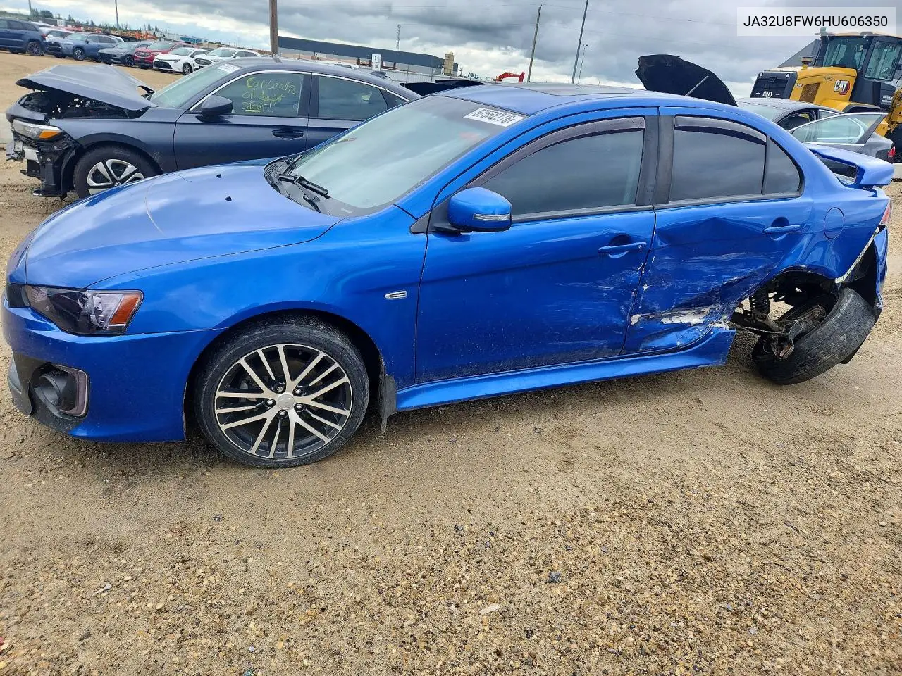 2017 Mitsubishi Lancer Gts VIN: JA32U8FW6HU606350 Lot: 57552276