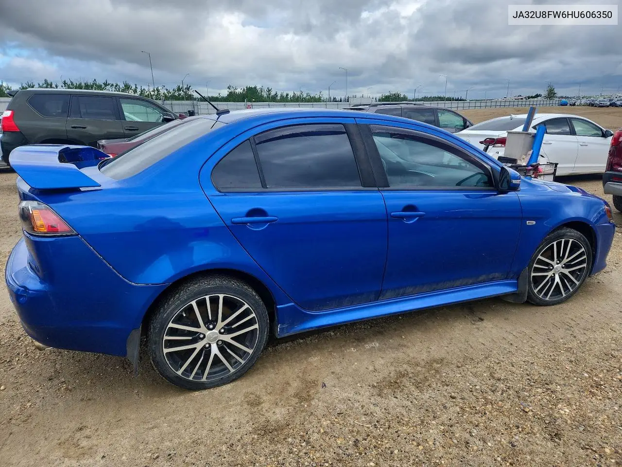 2017 Mitsubishi Lancer Gts VIN: JA32U8FW6HU606350 Lot: 57552276