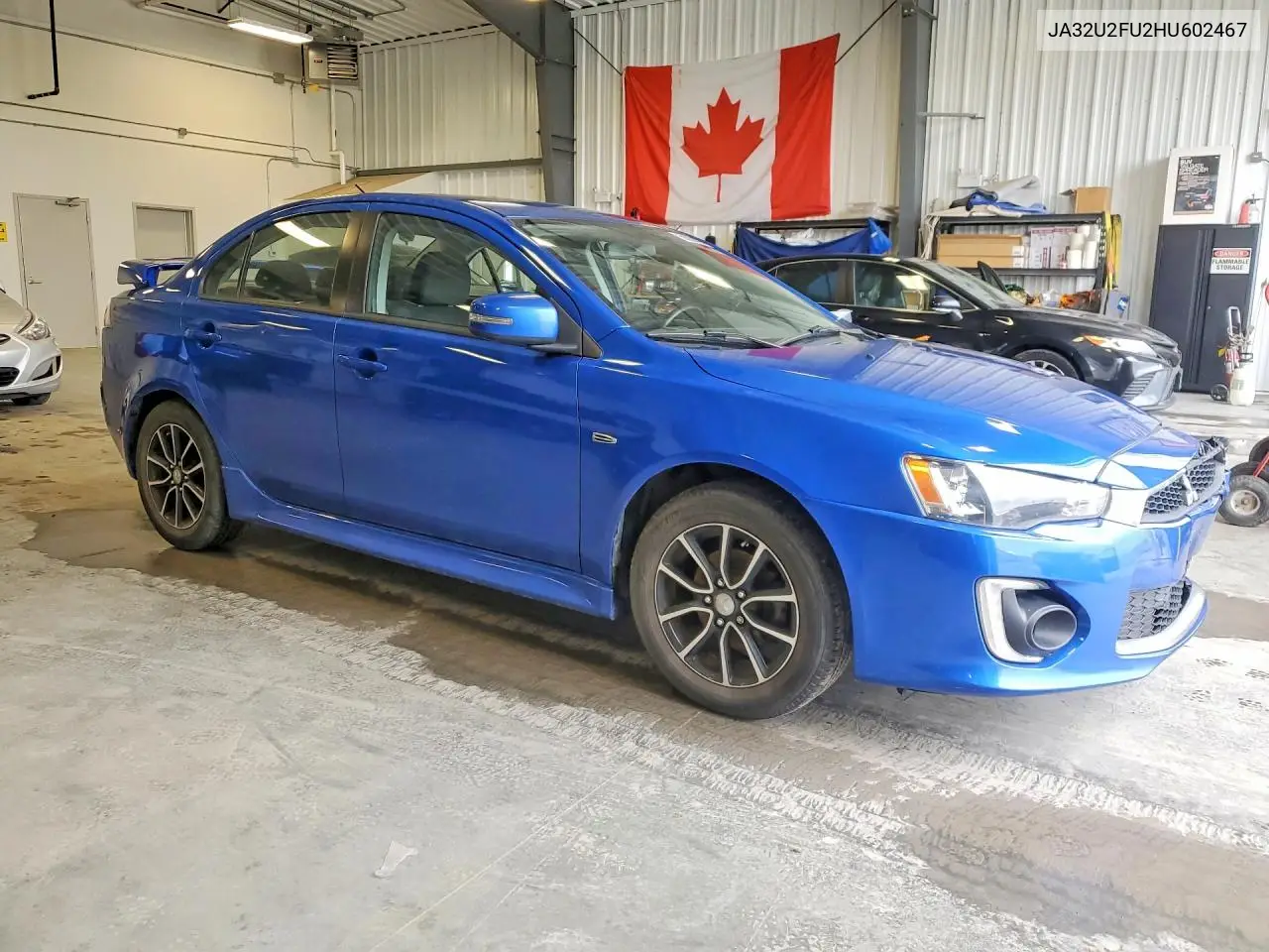 2017 Mitsubishi Lancer Es VIN: JA32U2FU2HU602467 Lot: 58088496