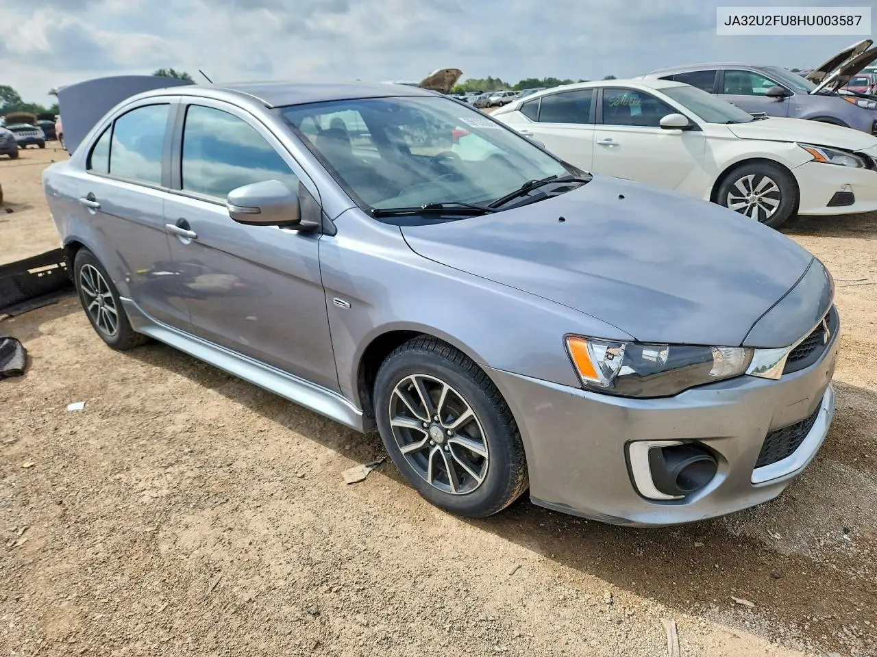 2017 Mitsubishi Lancer Es VIN: JA32U2FU8HU003587 Lot: 59133506