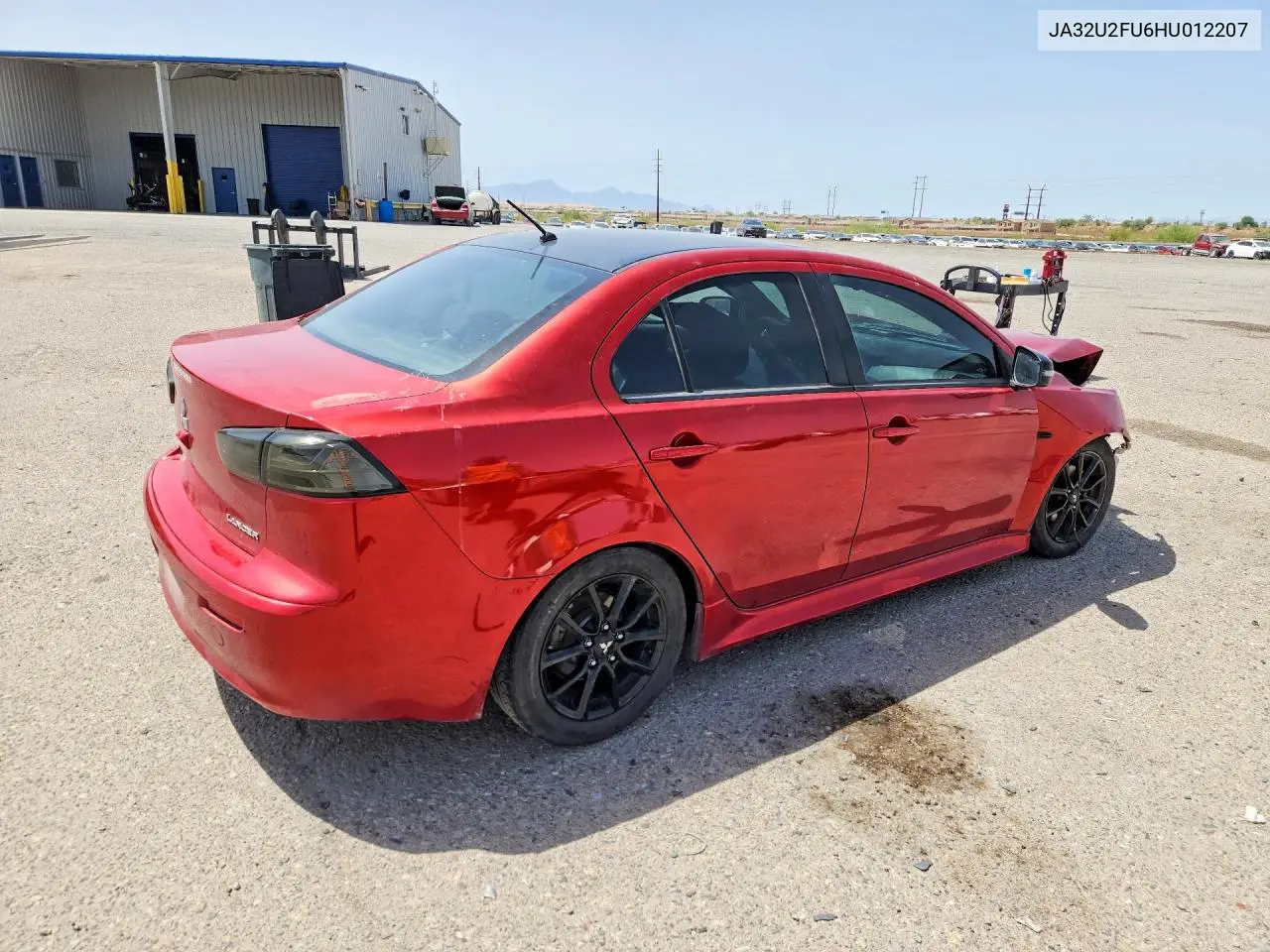 2017 Mitsubishi Lancer Es VIN: JA32U2FU6HU012207 Lot: 59260916