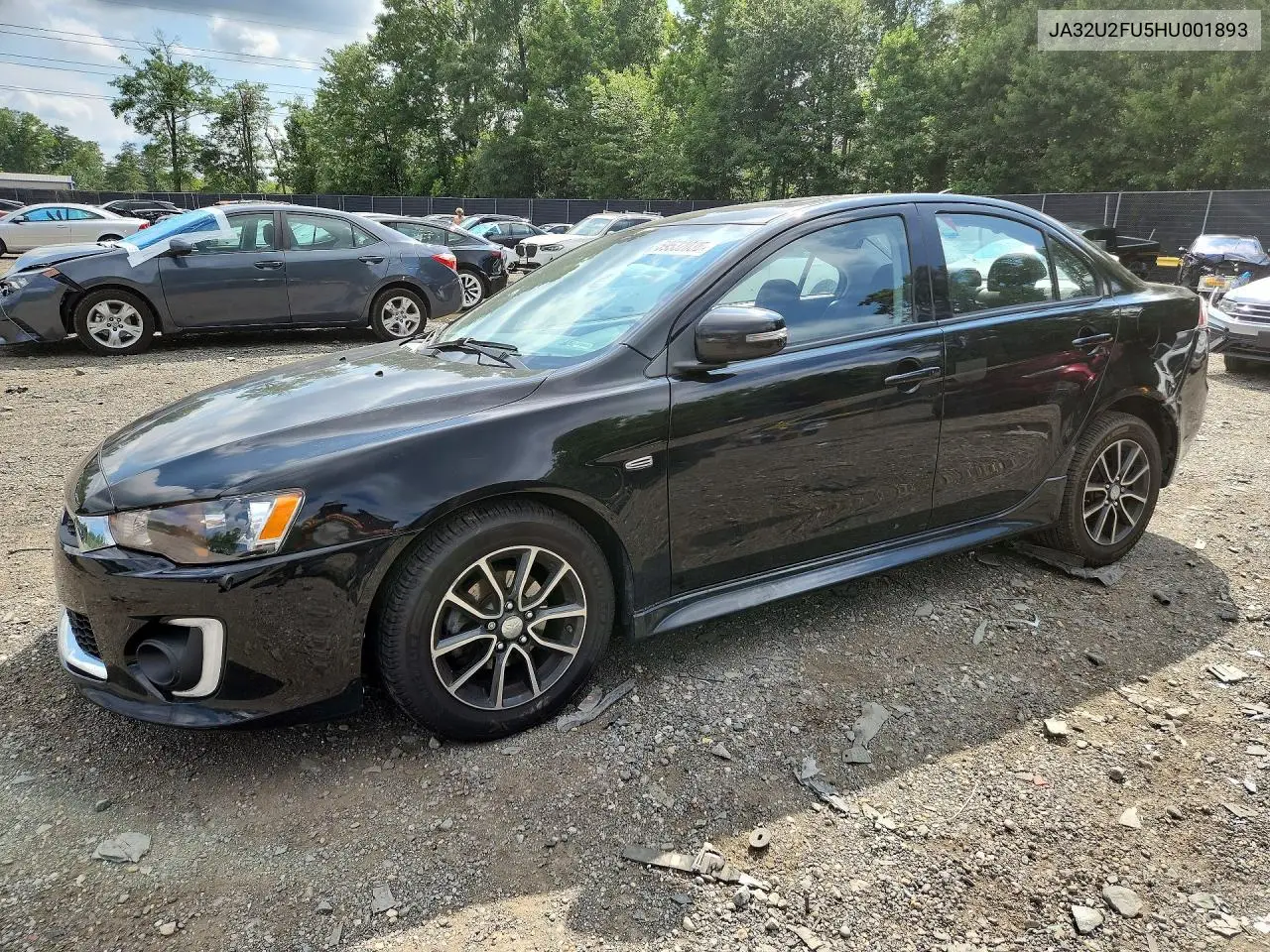 2017 Mitsubishi Lancer Es VIN: JA32U2FU5HU001893 Lot: 59532036