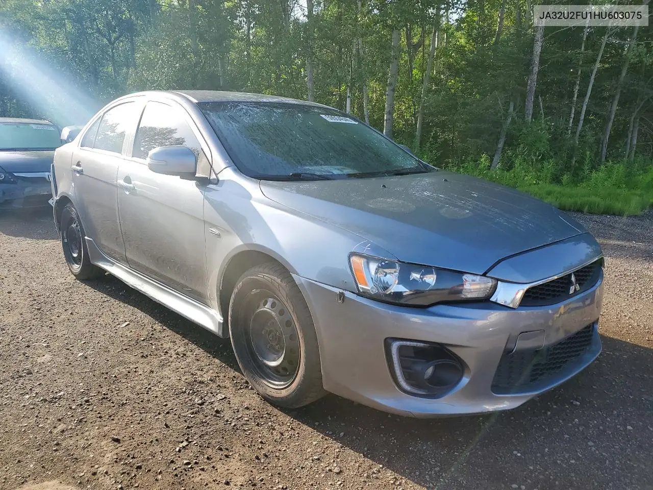 2017 Mitsubishi Lancer Es VIN: JA32U2FU1HU603075 Lot: 59554846