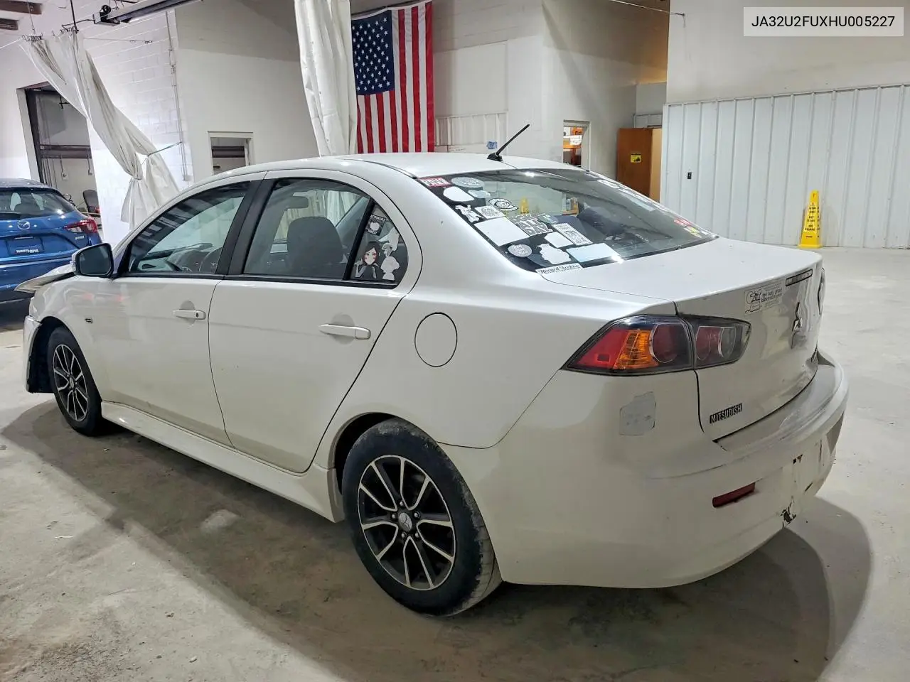 2017 Mitsubishi Lancer Es VIN: JA32U2FUXHU005227 Lot: 59692416