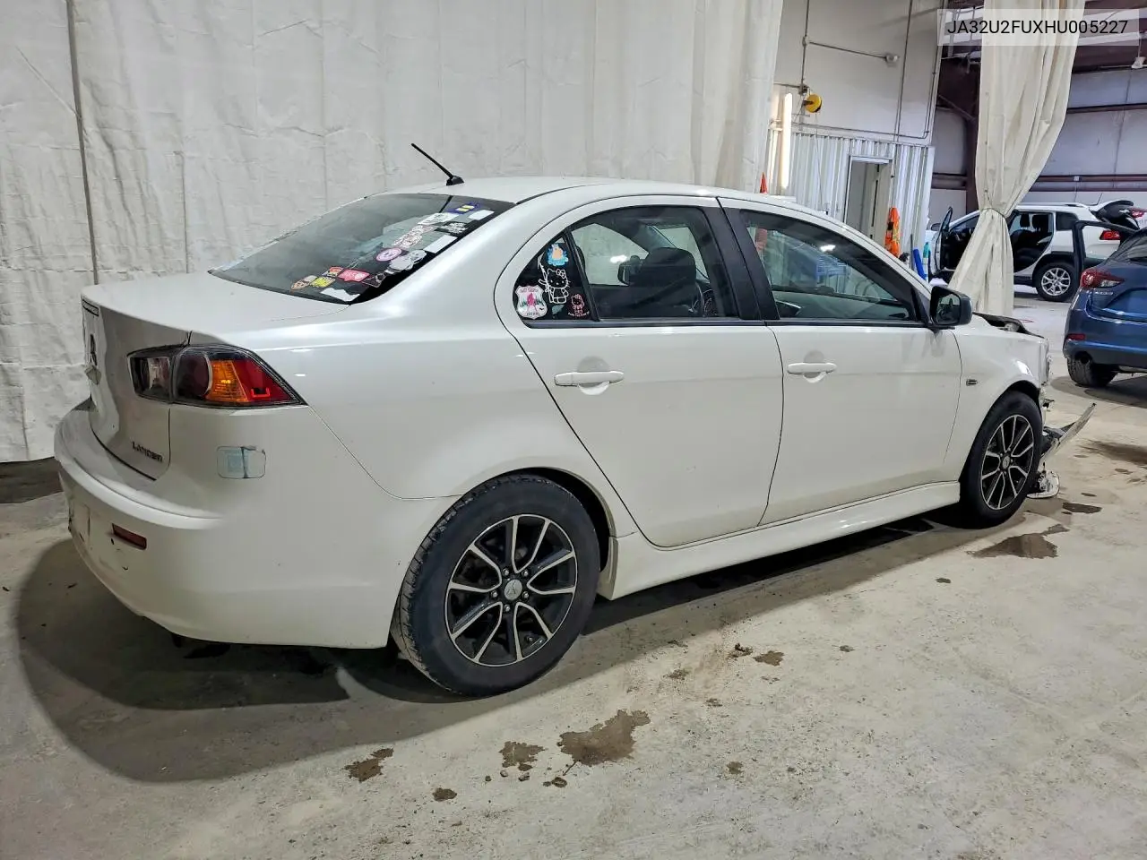 2017 Mitsubishi Lancer Es VIN: JA32U2FUXHU005227 Lot: 59692416