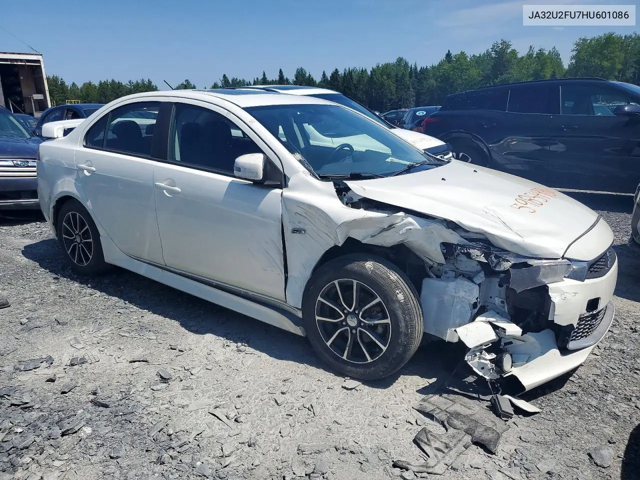 2017 Mitsubishi Lancer Es VIN: JA32U2FU7HU601086 Lot: 59854986