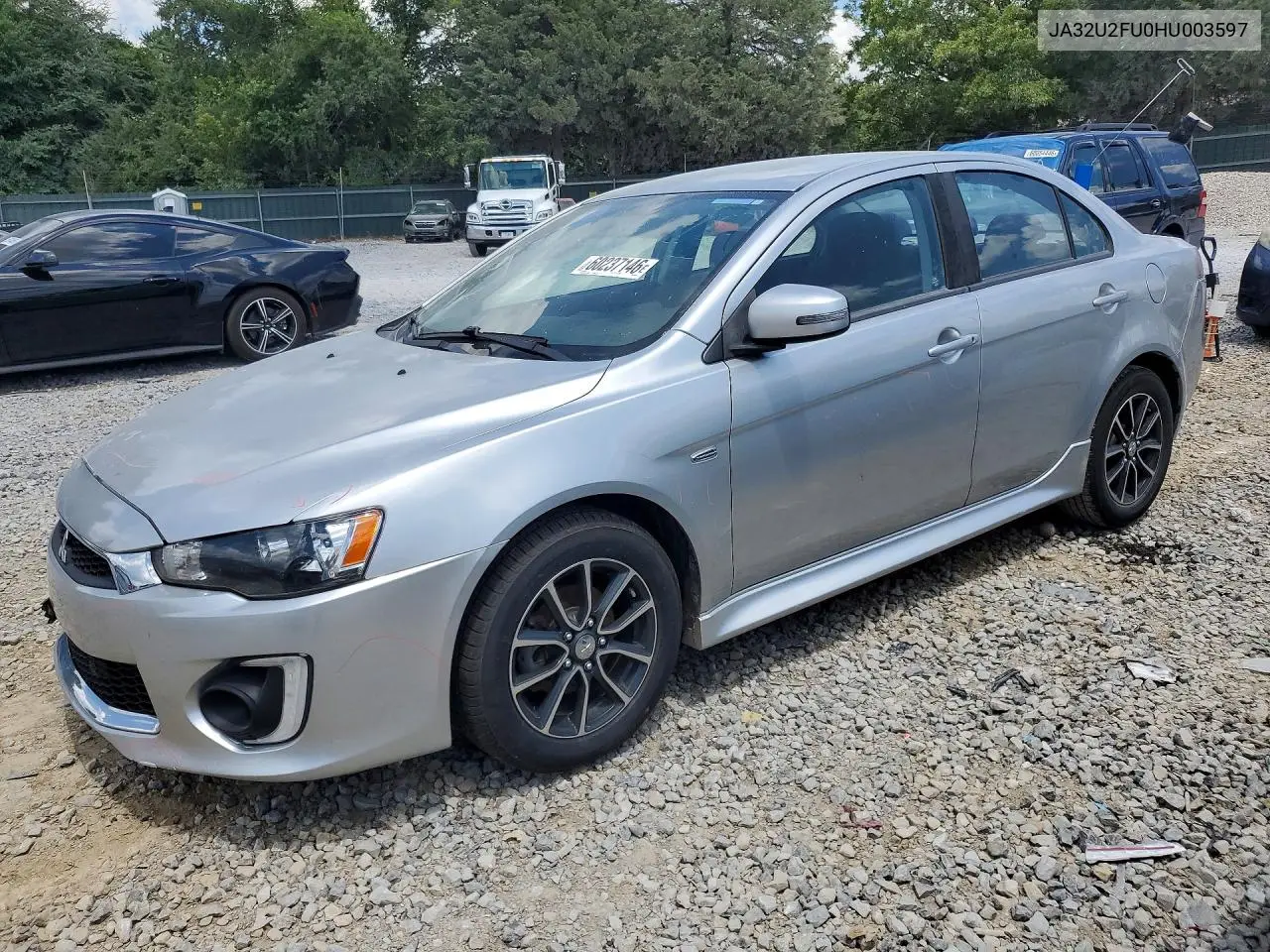 2017 Mitsubishi Lancer Es VIN: JA32U2FU0HU003597 Lot: 60237146