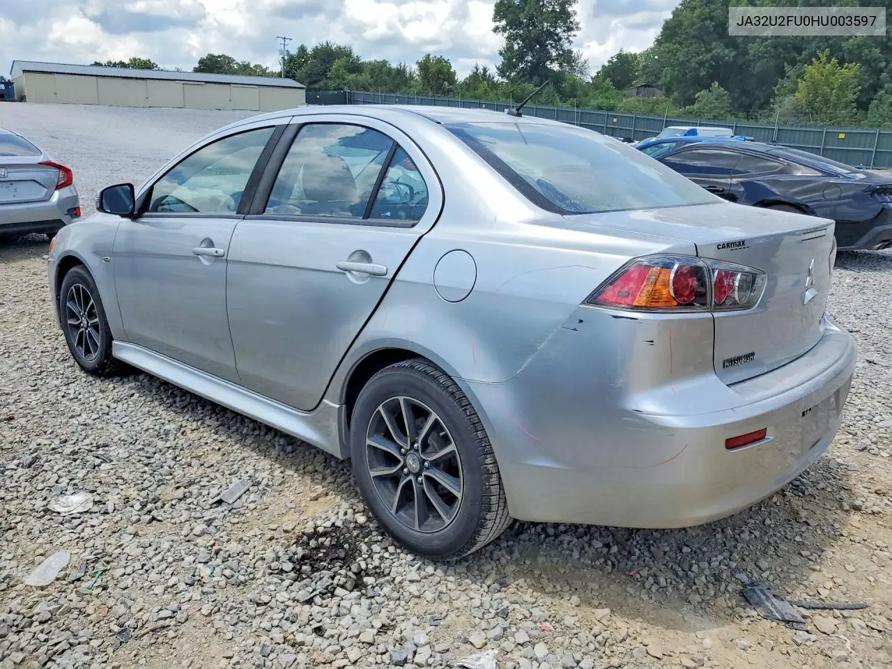 2017 Mitsubishi Lancer Es VIN: JA32U2FU0HU003597 Lot: 60237146