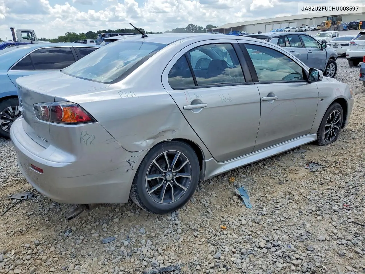 2017 Mitsubishi Lancer Es VIN: JA32U2FU0HU003597 Lot: 60237146