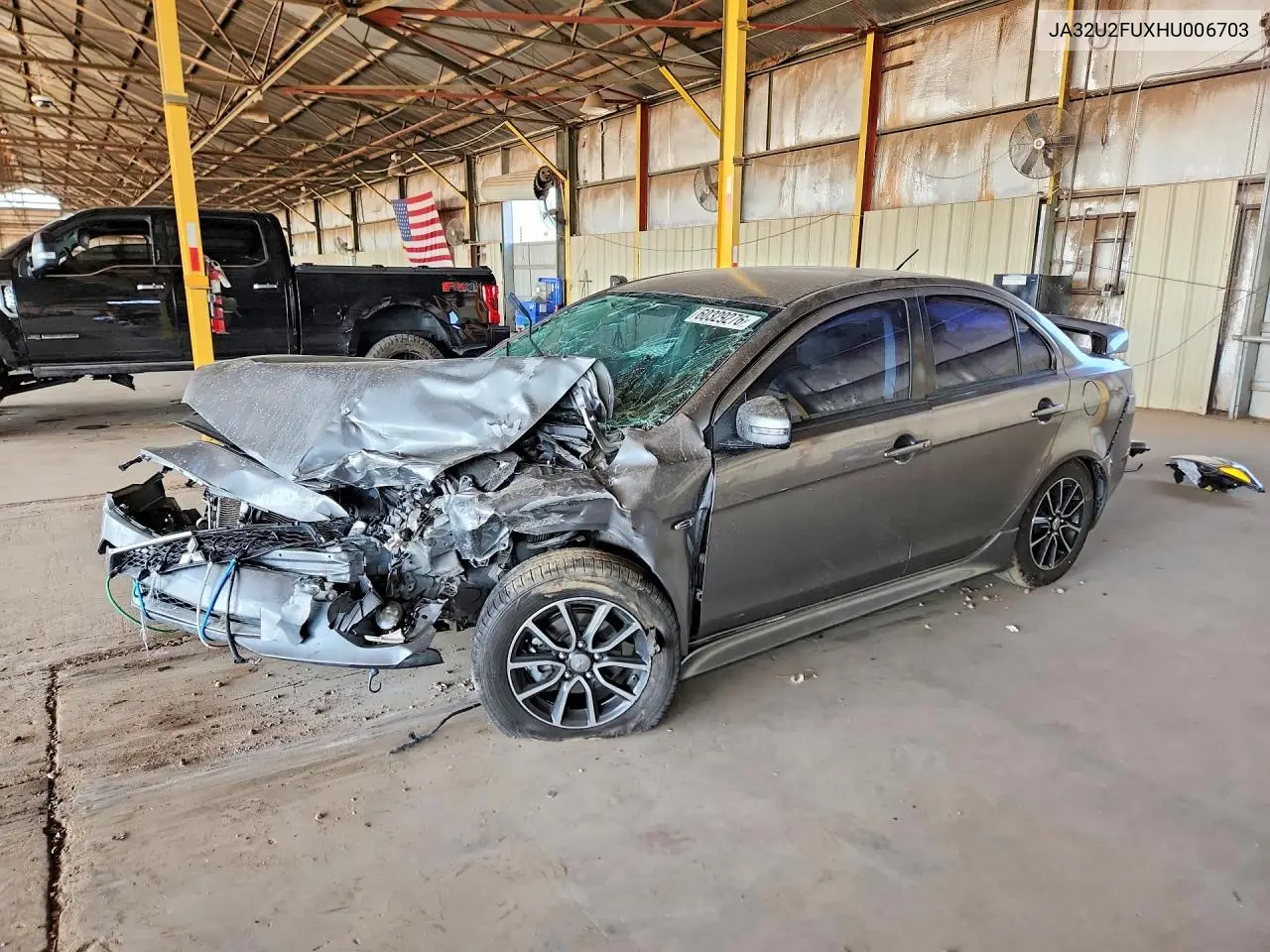 2017 Mitsubishi Lancer Es VIN: JA32U2FUXHU006703 Lot: 60329276