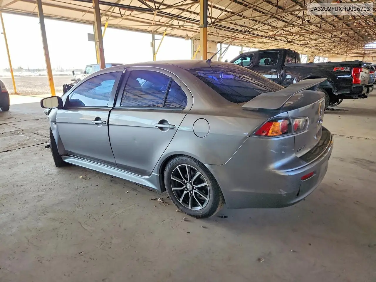 2017 Mitsubishi Lancer Es VIN: JA32U2FUXHU006703 Lot: 60329276