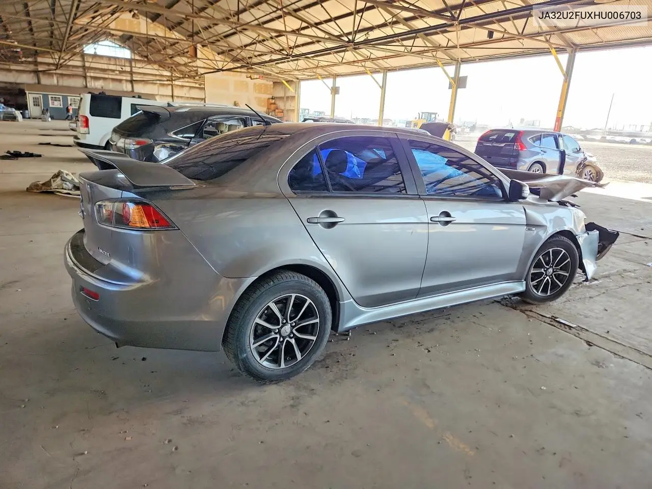 2017 Mitsubishi Lancer Es VIN: JA32U2FUXHU006703 Lot: 60329276