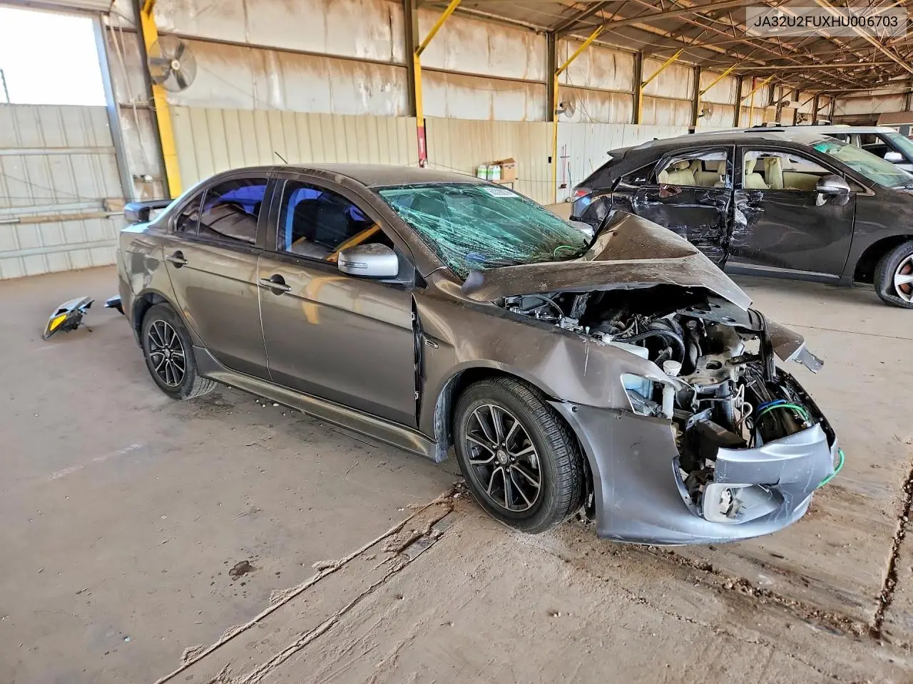 2017 Mitsubishi Lancer Es VIN: JA32U2FUXHU006703 Lot: 60329276