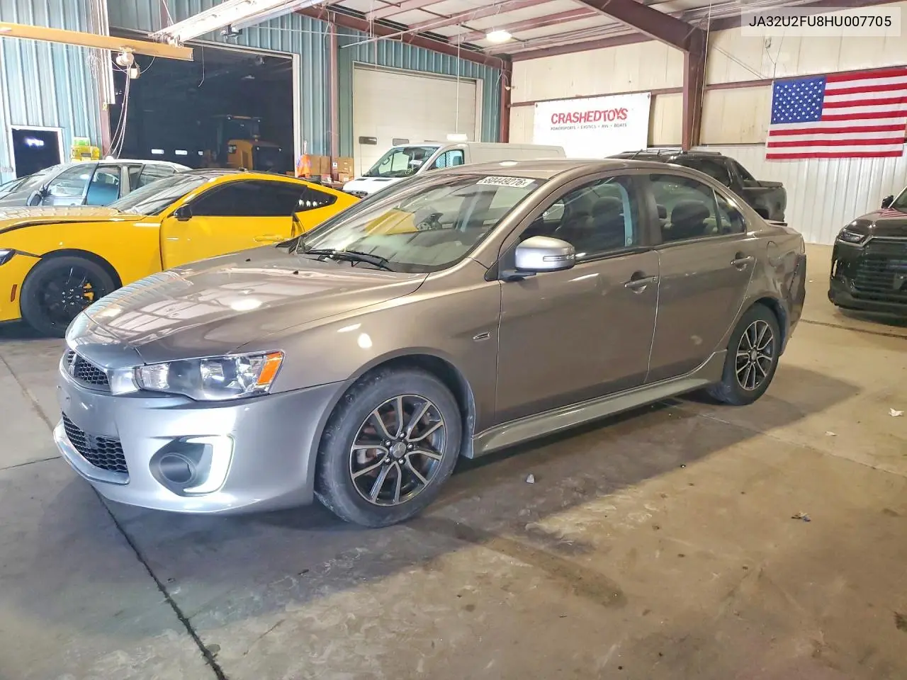 2017 Mitsubishi Lancer Es VIN: JA32U2FU8HU007705 Lot: 60449276
