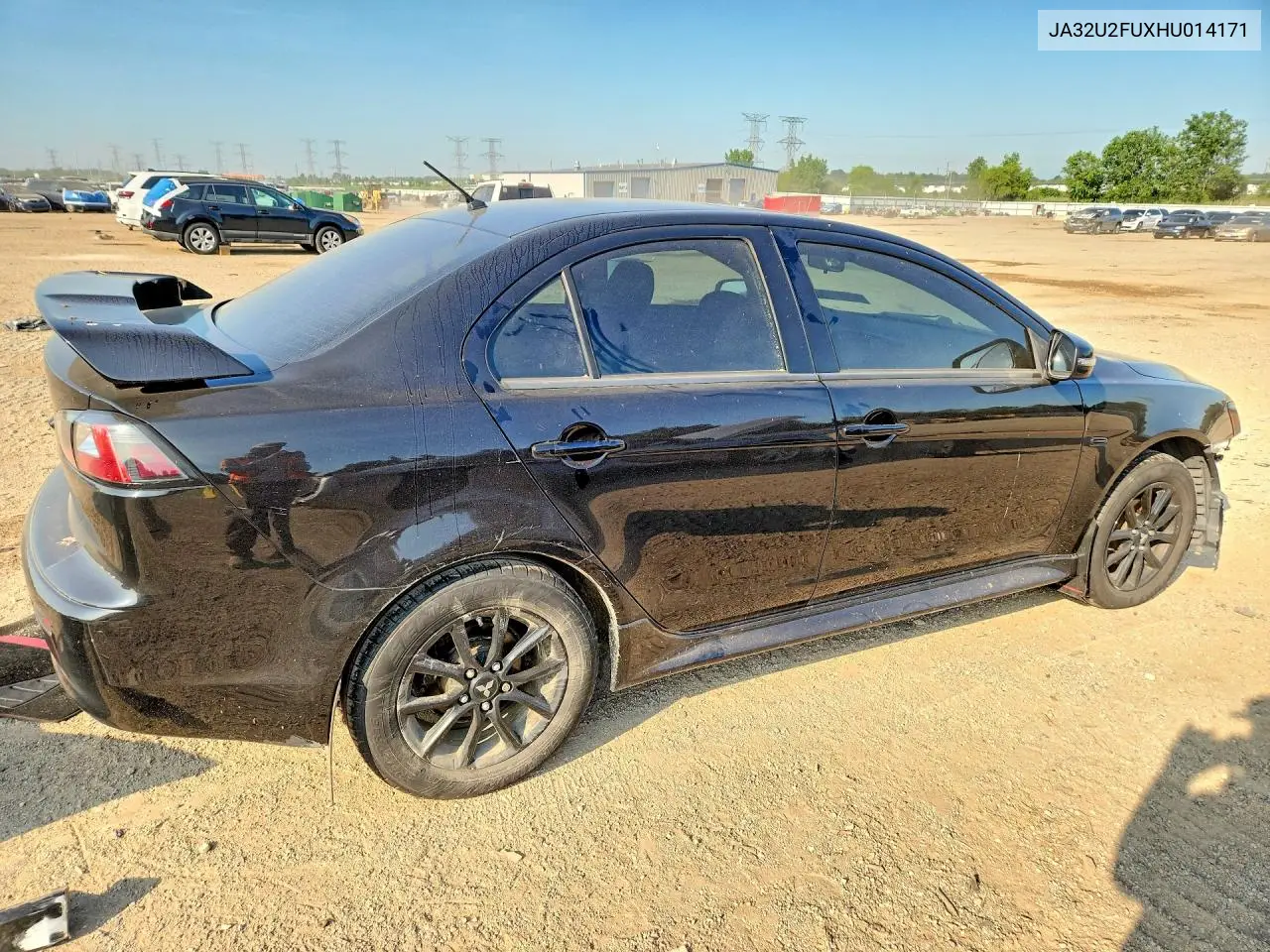 2017 Mitsubishi Lancer Es VIN: JA32U2FUXHU014171 Lot: 60491106