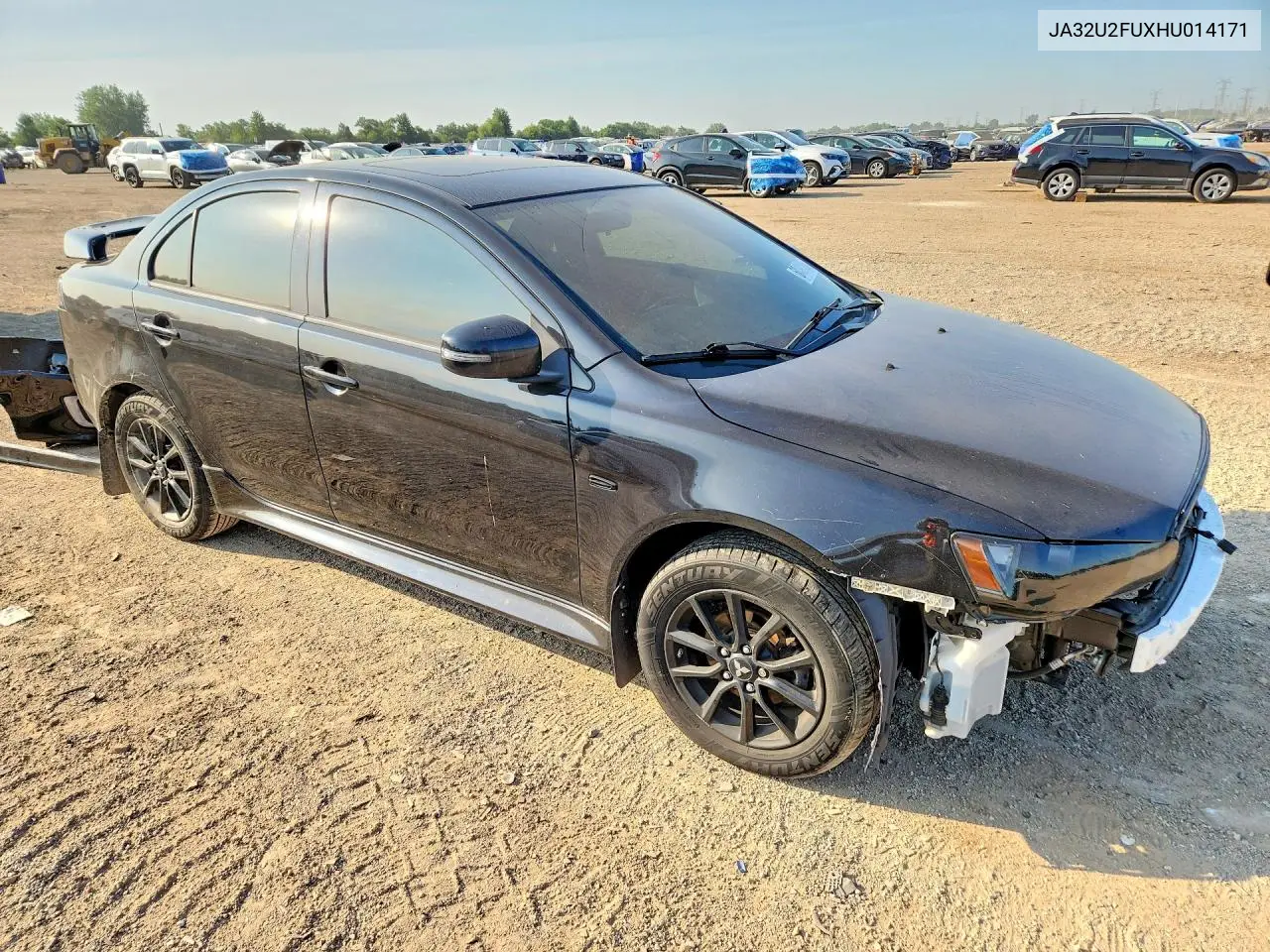 2017 Mitsubishi Lancer Es VIN: JA32U2FUXHU014171 Lot: 60491106