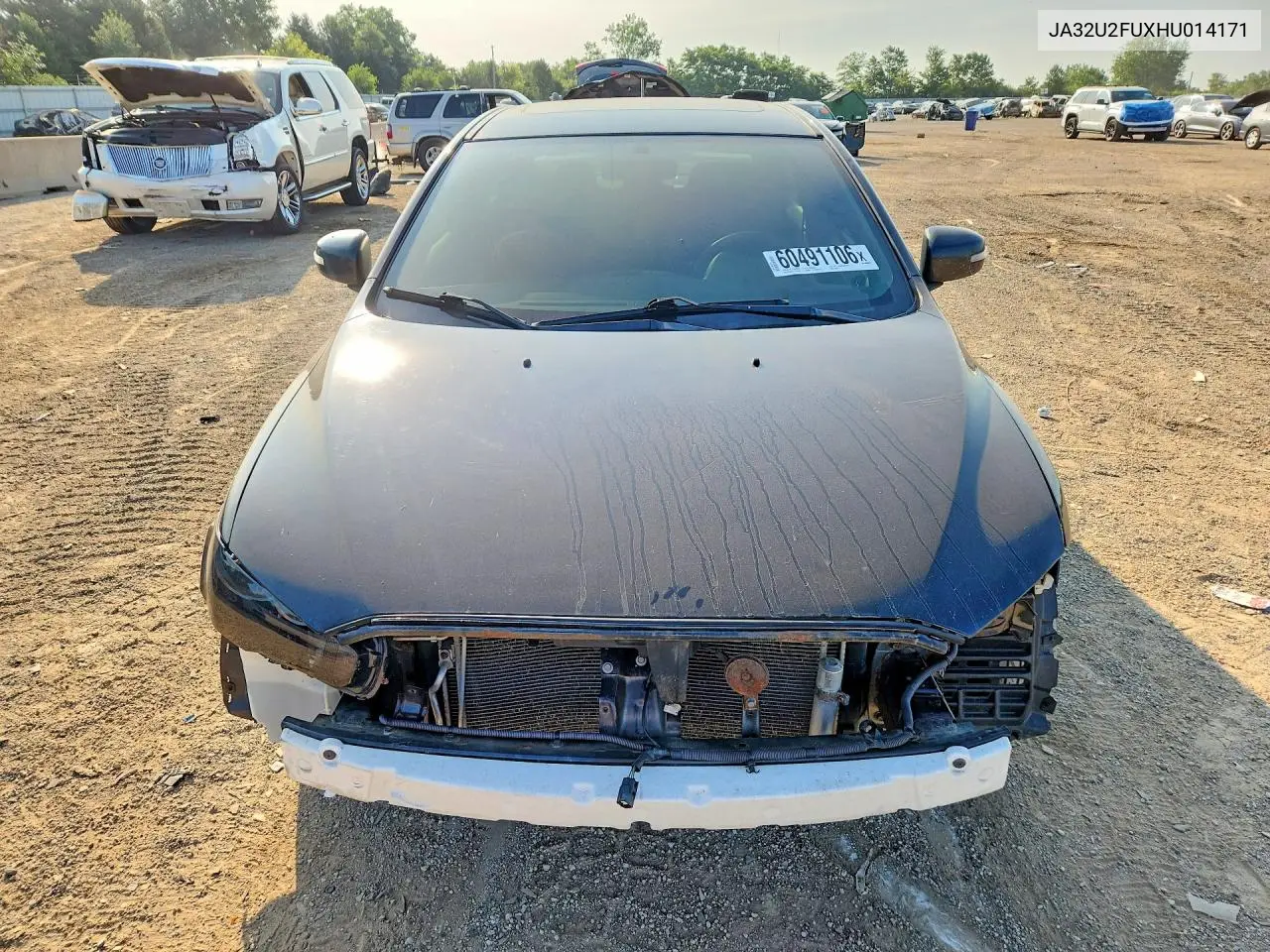 2017 Mitsubishi Lancer Es VIN: JA32U2FUXHU014171 Lot: 60491106