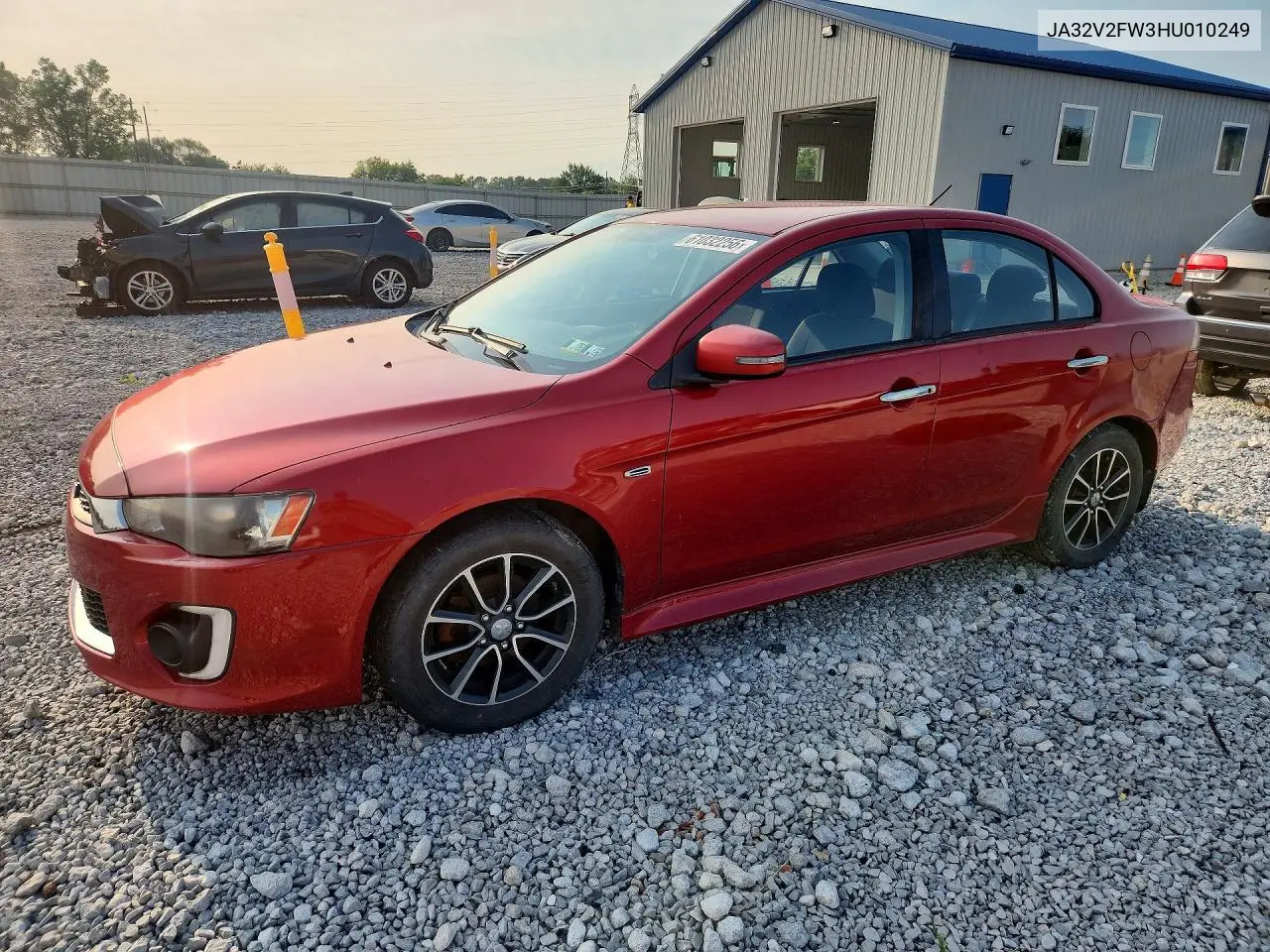 2017 Mitsubishi Lancer Es VIN: JA32V2FW3HU010249 Lot: 61032256