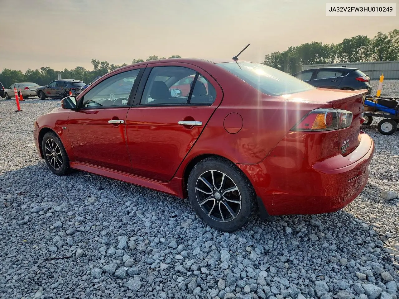 2017 Mitsubishi Lancer Es VIN: JA32V2FW3HU010249 Lot: 61032256