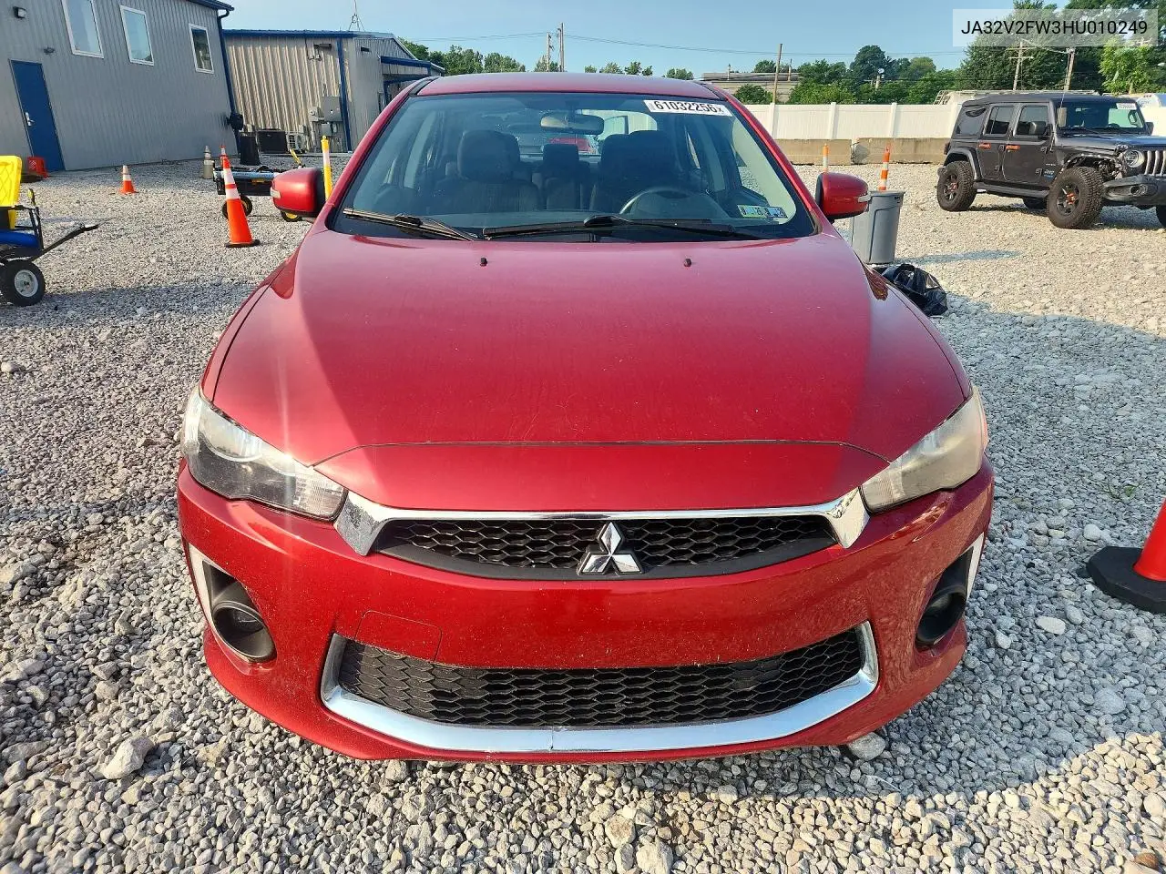 2017 Mitsubishi Lancer Es VIN: JA32V2FW3HU010249 Lot: 61032256