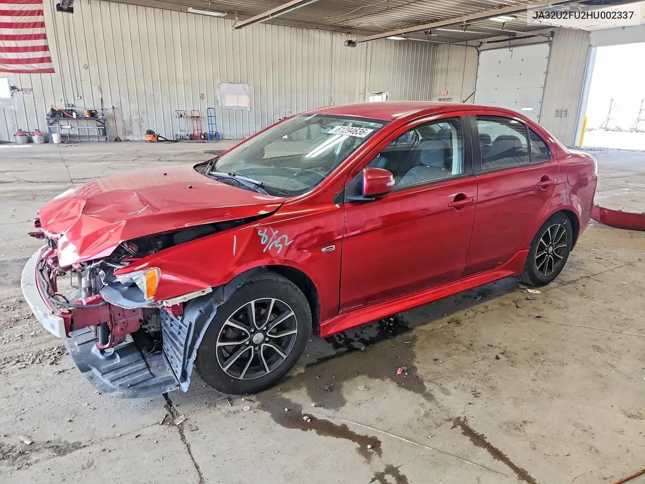 2017 Mitsubishi Lancer Es VIN: JA32U2FU2HU002337 Lot: 61294636