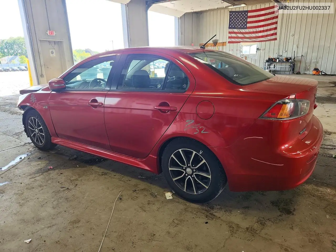 2017 Mitsubishi Lancer Es VIN: JA32U2FU2HU002337 Lot: 61294636