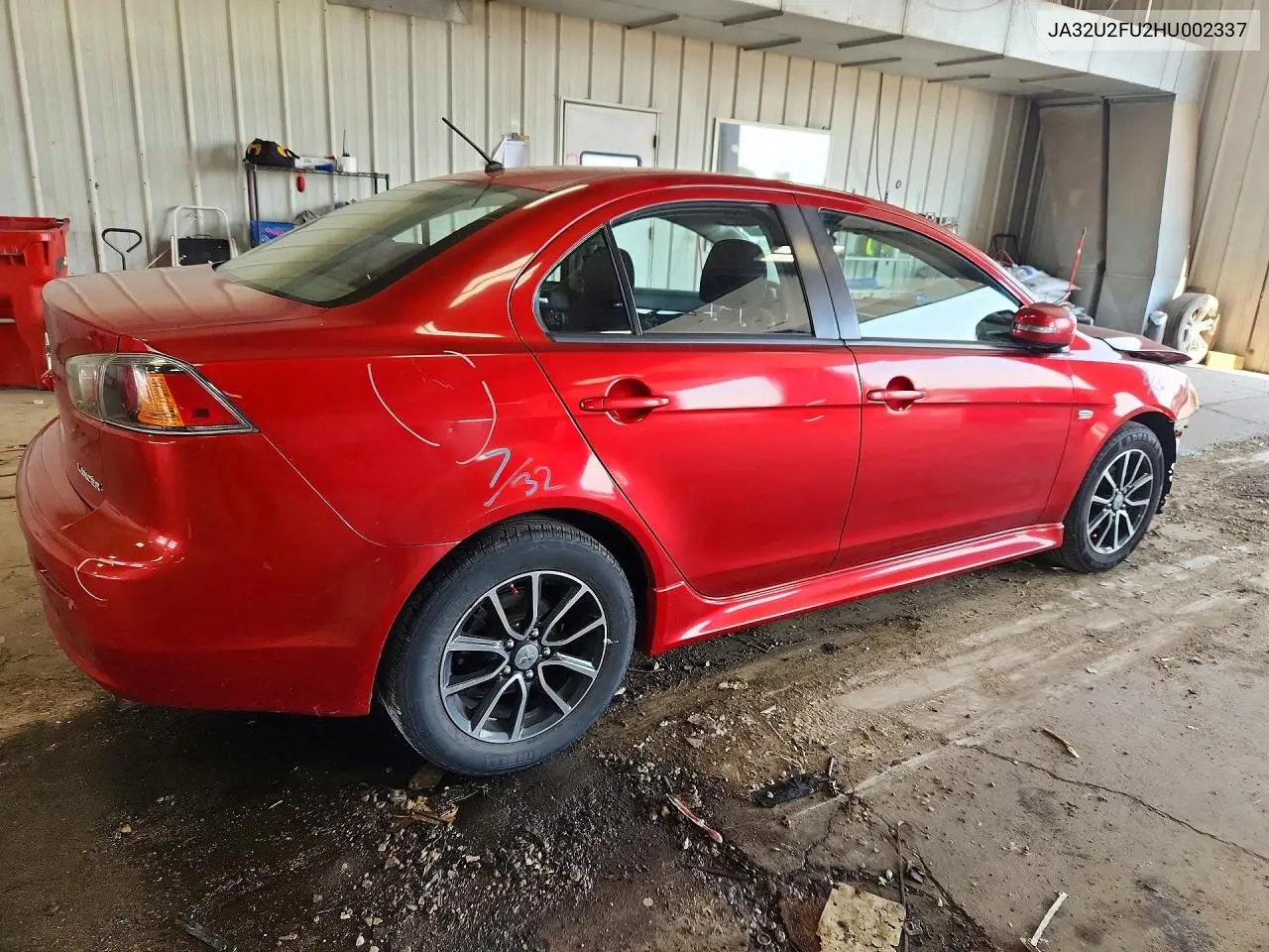 2017 Mitsubishi Lancer Es VIN: JA32U2FU2HU002337 Lot: 61294636