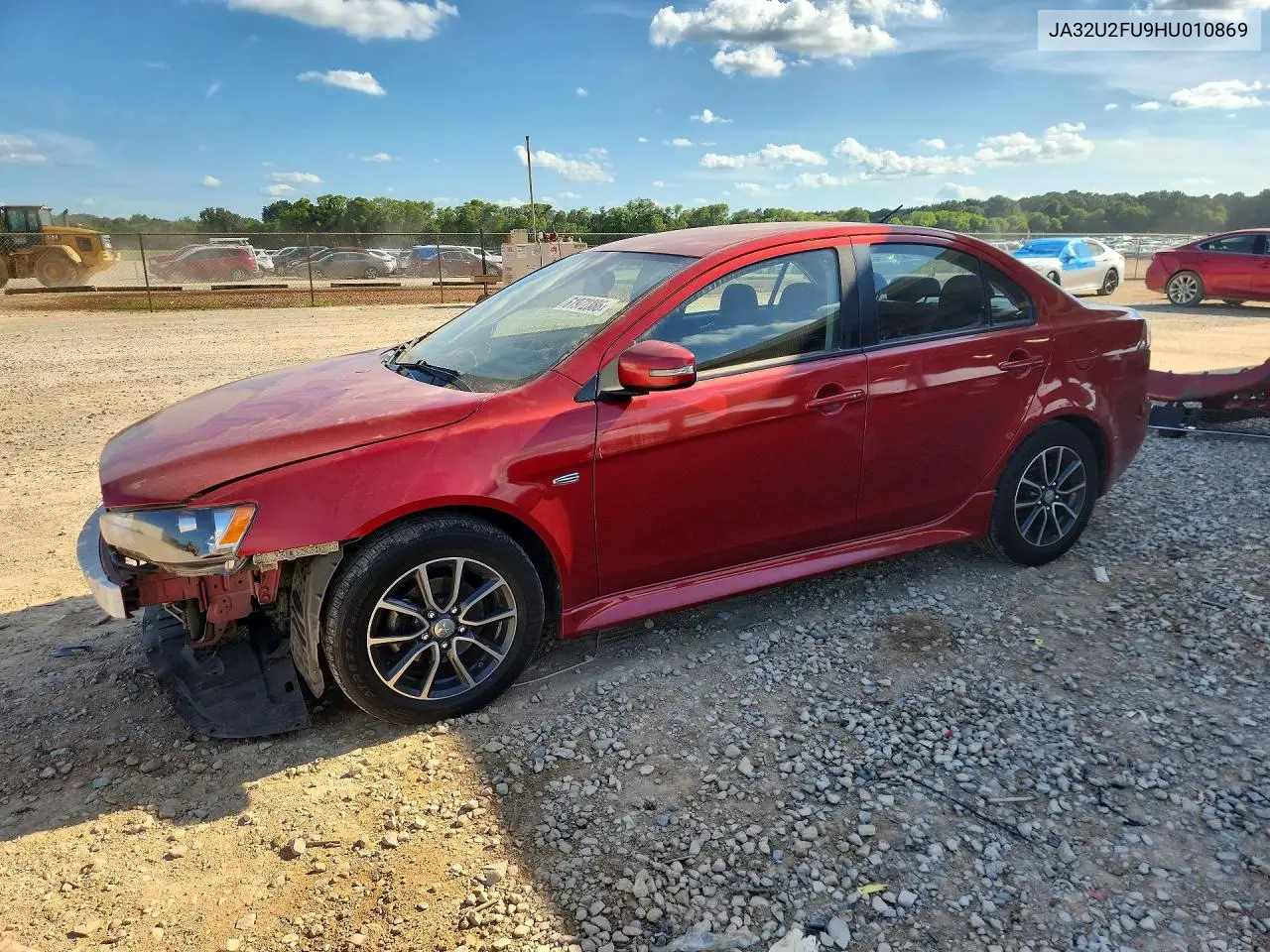 2017 Mitsubishi Lancer Es VIN: JA32U2FU9HU010869 Lot: 61972386
