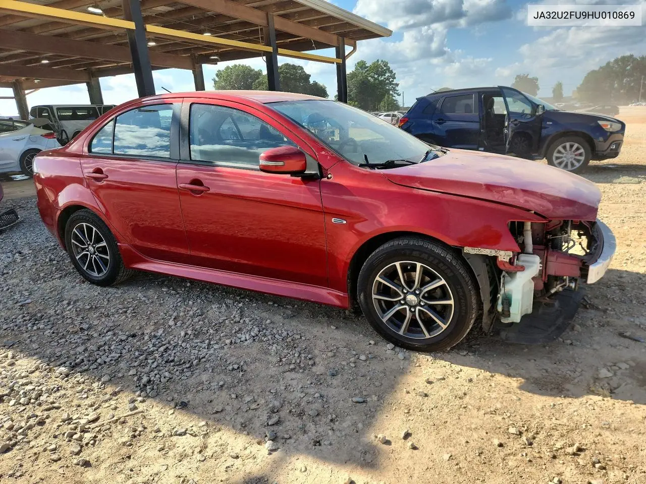 2017 Mitsubishi Lancer Es VIN: JA32U2FU9HU010869 Lot: 61972386