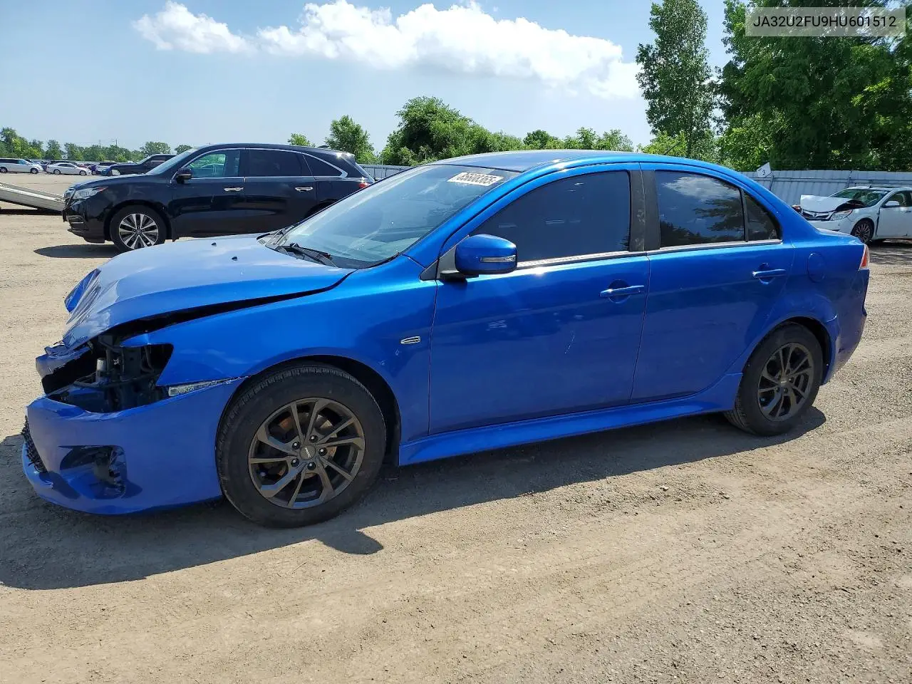 2017 Mitsubishi Lancer Es VIN: JA32U2FU9HU601512 Lot: 85608365
